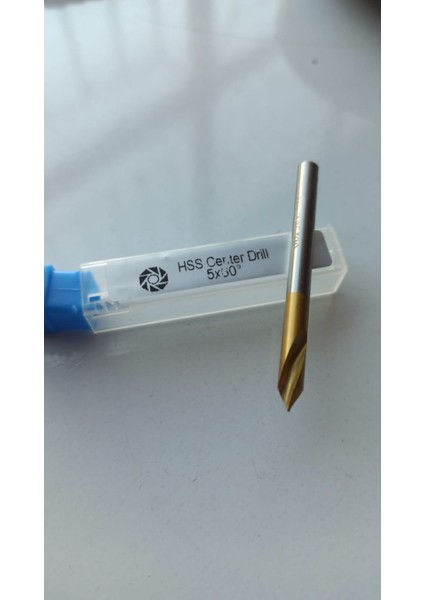5X60° Hss Nokta Matkap Cnc Merkezi Bit 60 Derece Kalay Kaplı Çift Kafa Hazırlamak Kılavuzu Pilot Delik 5X60° Hss Pah Işleme Aracı 5mm fiyatları