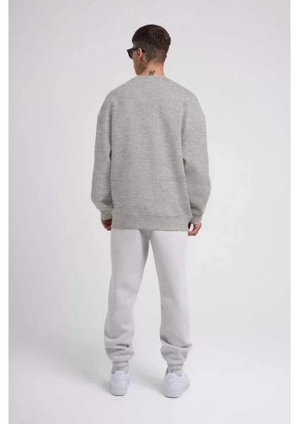 By Kea Biskilet Yaka Üç Iplik Sweatshirt - Gri modelleri