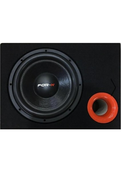 For-X X-112S 30 cm 1000 Watt 250 Rms Subwoofer Kabinli Bass