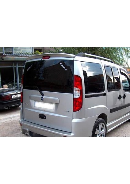 Fiberaksesuar Fiat Doblo 2001-2009 Gri Spoiler