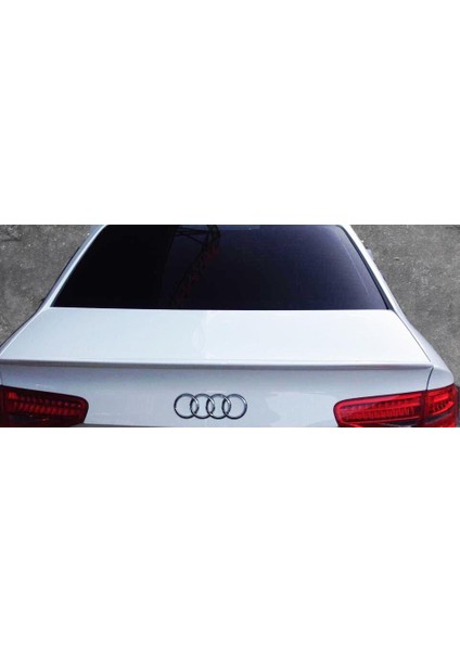 Fiberaksesuar Audi A4 2013- Astarlı Spoiler