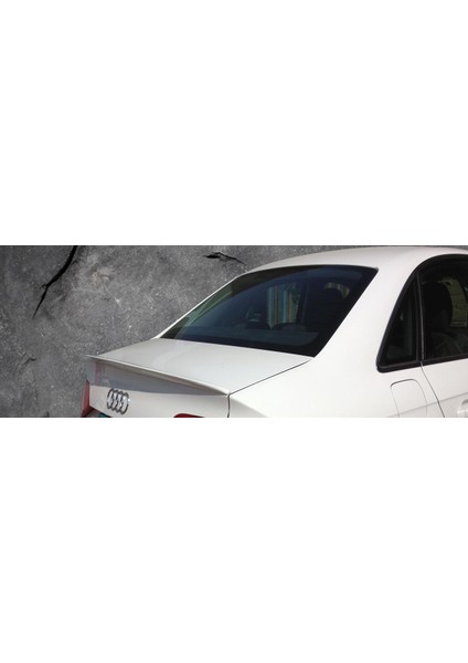 Fiberaksesuar Audi A4 2013- Astarlı Spoiler