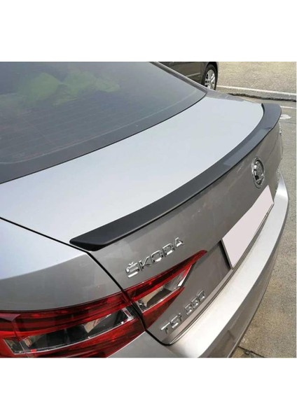 Fiberaksesuar Skoda Süper B 2015-2020 Siyah Spoiler