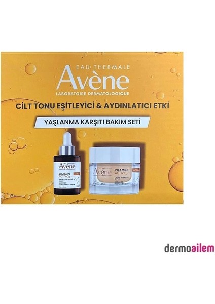 Vitamin Activ Cg Radiance Corrector Serum 30 ml + Radiance Intensive Cream 50 ml Set