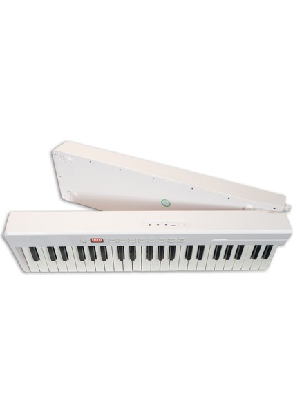 Bx-10 Wh 88 Tuş Katlanır Org (Pedal ve Çanta dahil, Şarjlı) - Beyaz