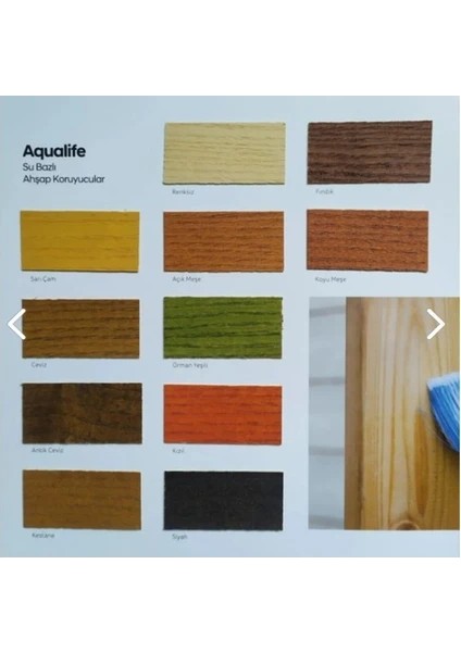 Tek Su Bazlı Vernikli Ahşap Koruyucu 0,75 Lt. Orman Yeşili.. fiyatları