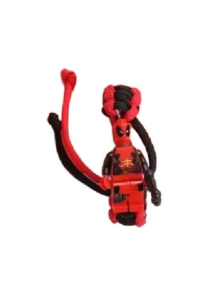 Deadpool LEGO Figürlü Lastikli Bileklik