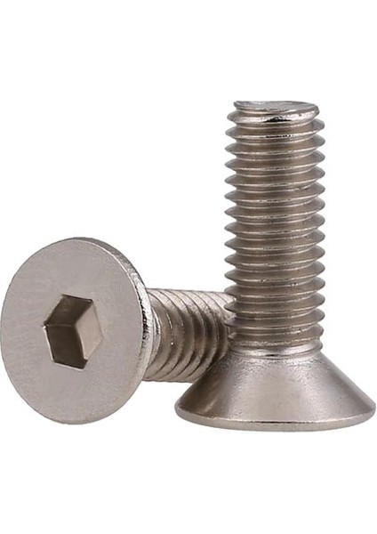 Civata Standart 25'li Paket Dın 7991 10.9 Metrik 10X1,50X30