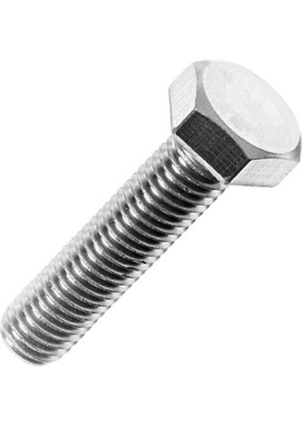 Civata Standart 10'lu Paket Dın 933 Akb, Td 8.8 Metrik 12X1,75X50