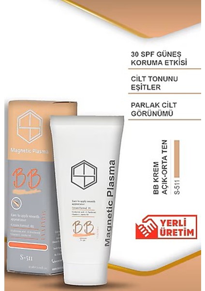 Tüm Cilt Tipleri Için Bb Krem 50 ml | Açık Orta Ten, SPF15 11