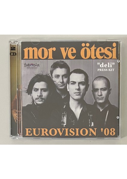 Mor ve Ötesi – Eurovision 08 CD (Orjnal 2008 Dönem Baskı Cd)