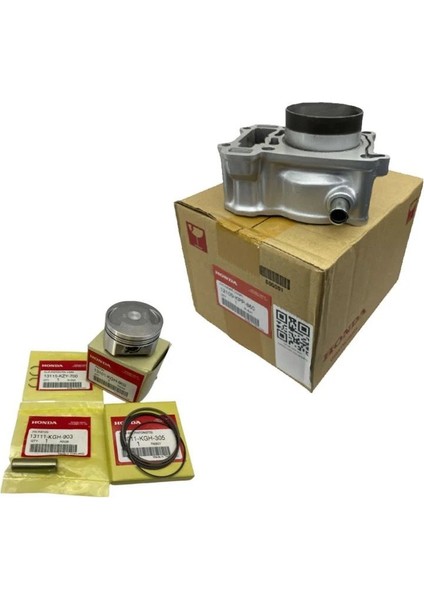 Honda Cbr 125 Orjinal Silindir + Piston Sekman Takımı 12100-KPP-860 Supermto