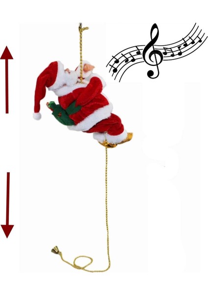 Tırmanma Boncuk Zinciri Noel Baba (Yurt Dışından)