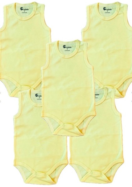 Büyük Boy Çocuk Çıtçıtlı Body 2-3-4-5-6-7-8-9-10-11-12 Yaş Çocuk Body (5 Adet)