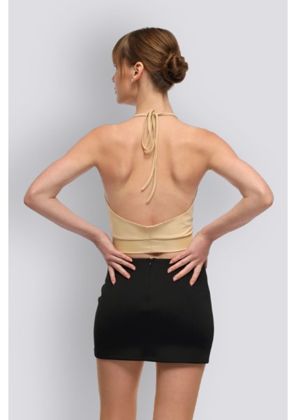 Mu | Slim Fit Mini Etek - Siyah fırsatları