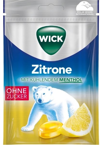 Zitrone Mit Kühlendem Menthol 72G