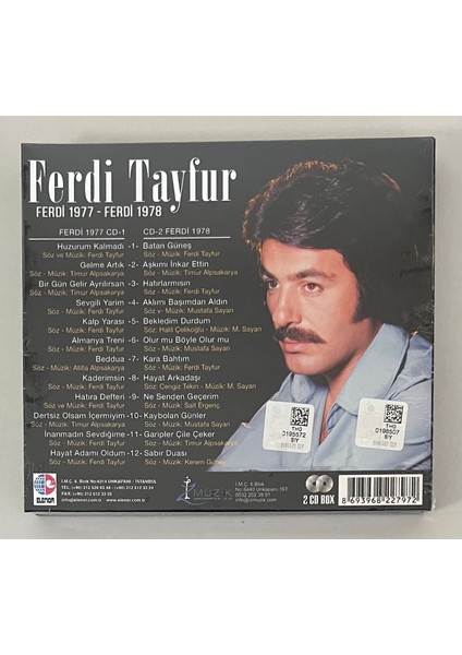 Ferdi Tayfur - Ferdi 1977 - Ferdi 1978 Çift CD