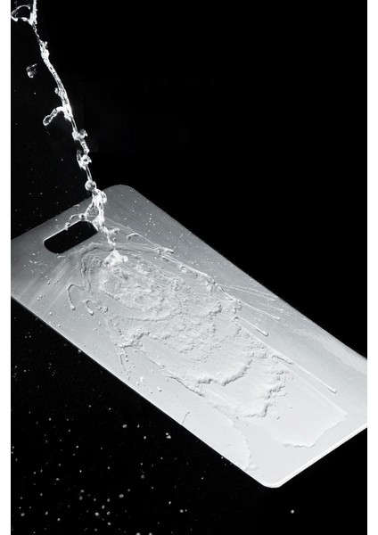 304 Kalın Çelik 46X30 Büyük Kesme Tahtası Antibakteriyel Doğrama Tahtası CIN859 indirimleri