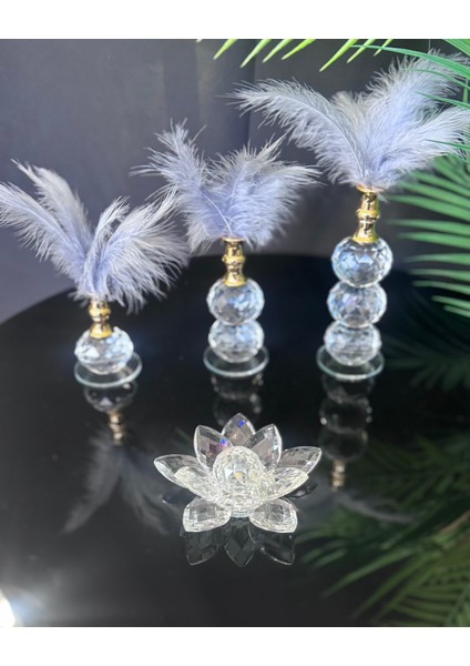 Seraph Gold Dekoratif Tüylük ve Lotus