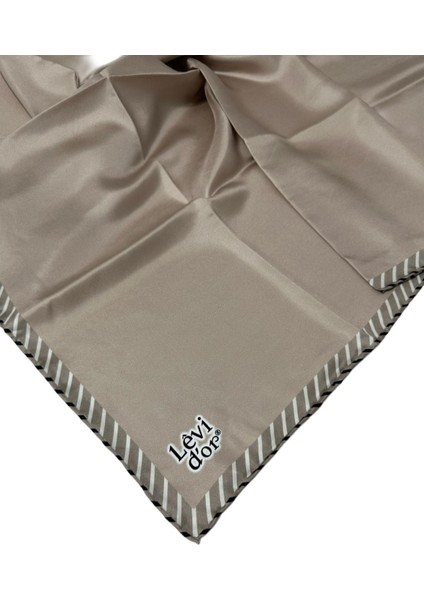 90 x 90 %100 Saf Twill Ipek Eşarp - 04438
