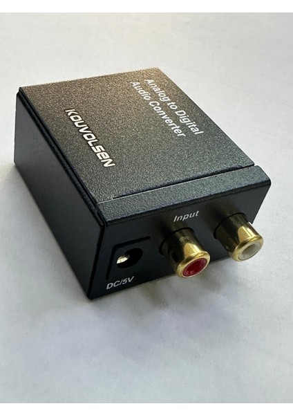 Analog Dijital Çevirici Rca Optik Çevirici Analog Optik Çevirici