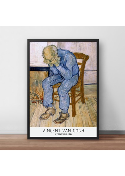 Vincent Van Gogh - At Eternity's Gate Çerçeveli Poster Tablo