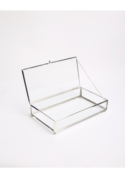 Amara Dekoratif Cam Kutu