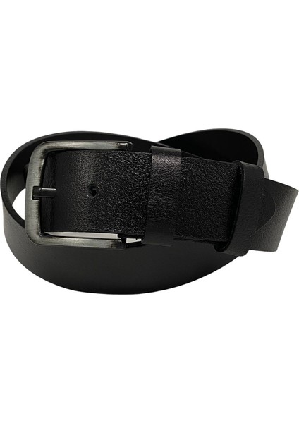 Siyah Deri Düz Renk 4.5 Cm.lik Spor Kemer- Tek Katmanlı Manda Derisi - 500-DÜZ-22Y fiyatları