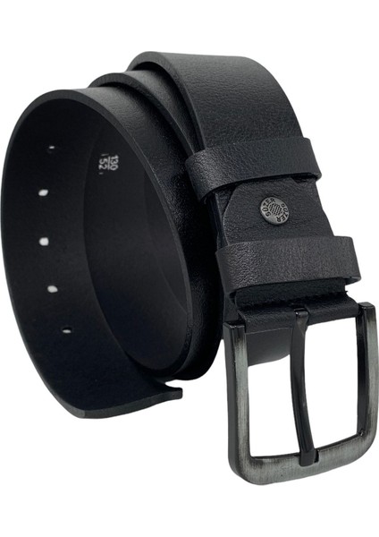 Siyah Deri Düz Renk 4.5 Cm.lik Spor Kemer- Tek Katmanlı Manda Derisi - 500-DÜZ-22Y modelleri