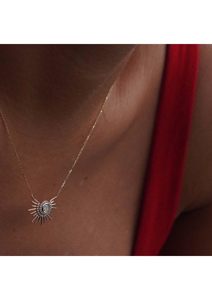 Sunrise Opal Kolye