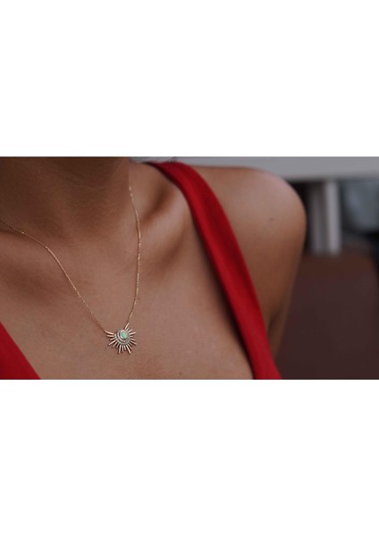 Sunrise Opal Kolye