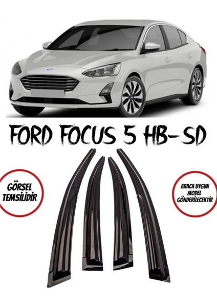 Ford Focus 5 Hb-Sd Oto Cam Rüzgarlığı