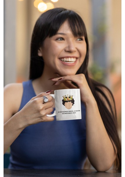 Prens Baskılı Kupa - Kardeşimiz Değil O Bizim Sevmiyoruz Onu fiyatları