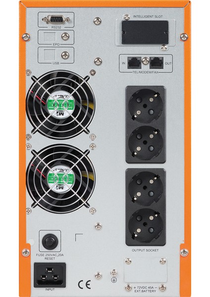 Powerpack Se 2kva 5-10DK 4X12V/7AH 1f/1f Online Ups MU02000N11EAV04