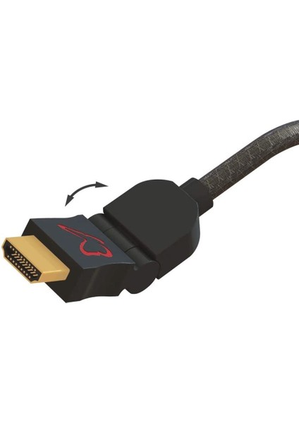 HDMI Kablo 2160P Full Hd 10.2 Gbps 1.8 Metre 24K Gold Plated HDMI Cable HD18P2