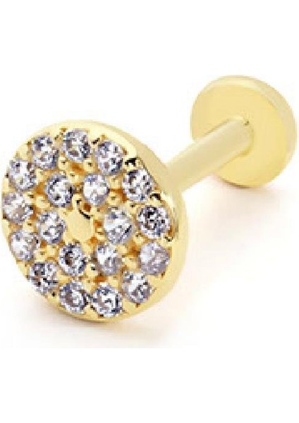Yuvarlak Taşlı Piercing