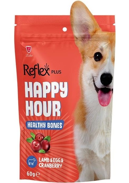 Happy Hour Sağlıklı Kemikler Için Destekleyici Köpek Ödül Maması 60 gr - 10 Adet