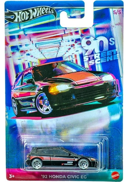 Temalı Arabalar 90's Street Scene '92 Honda Civic Eg