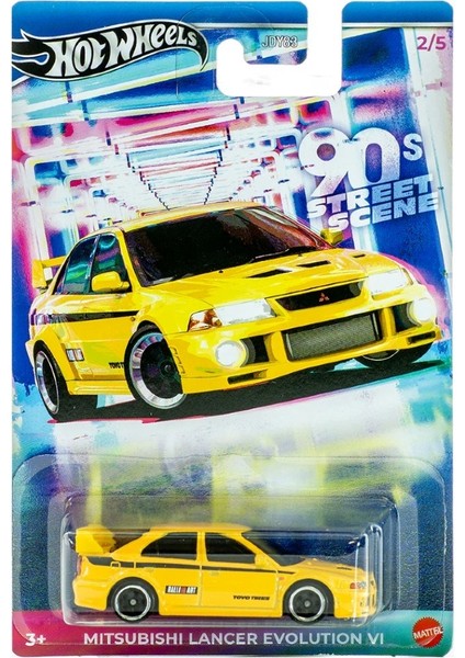 Temalı Arabalar 90's Street Scene Mitsubishi Lancer Evolution Vı