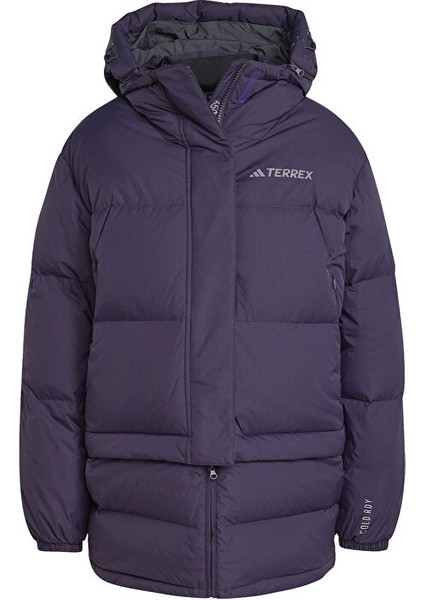 Xpl W Goose Jkt Kadın Outdoor Montu IX7930 Mor