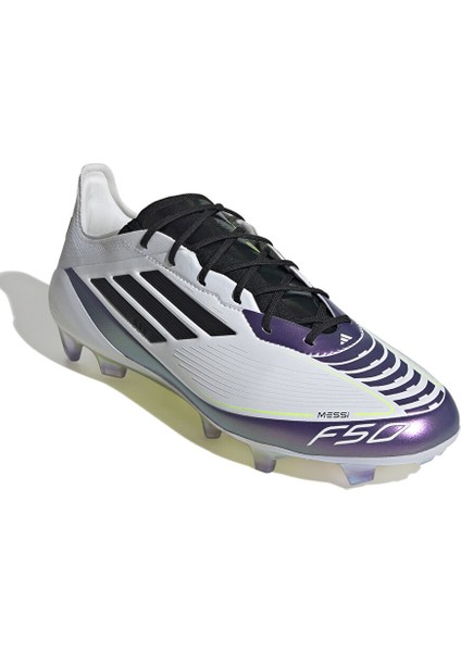 F50 Elite Fg Messi Erkek Çim Zemin Kramponu IE9063 Beyaz fırsatları