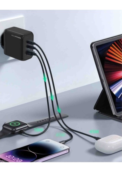 GAN65W Set Şarj Adaptörü