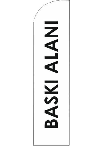 Özelbaskılı Yelken Bayrak
