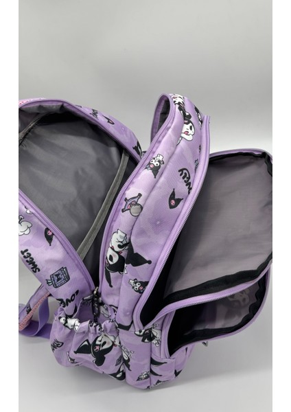 Ilk Okul Çanta 3'lü Seti Kız Çoçuk Ilkokul Çantası Karakter Desenli modelleri