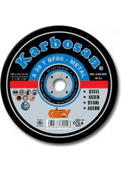 Metal Kesici Disk 180 mm fiyatları