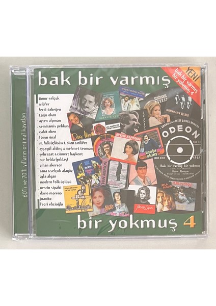 Bak Bir Varmış Bir Yokmuş 4 CD