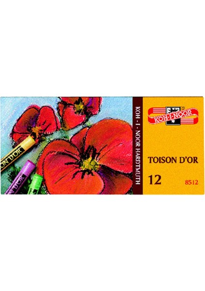 Koh I Noor Toison D'or Soft 12'li Pastel Boya 8512