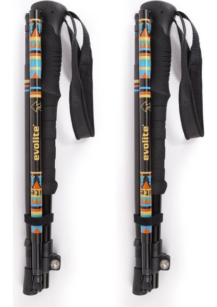 Compact Micro Quick-Lock Trekking Batonu