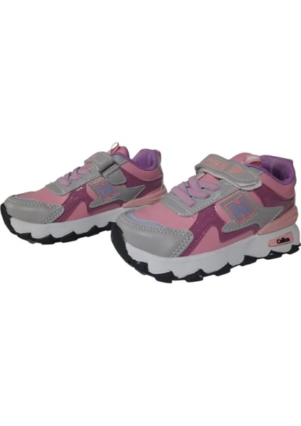 Kız Çocuk Pembe Düz Taban Spor Ayakkabı indirimleri