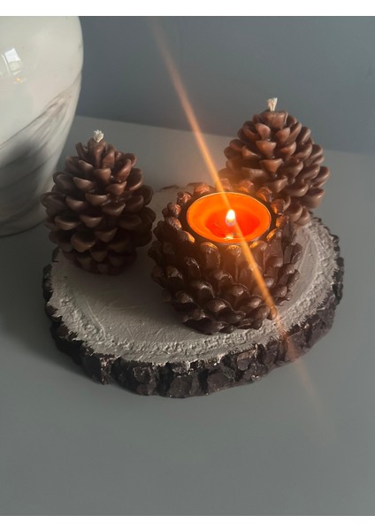 Chemdle Kozalak Mumluk, Kozalak Mum ve Set Altlığı
